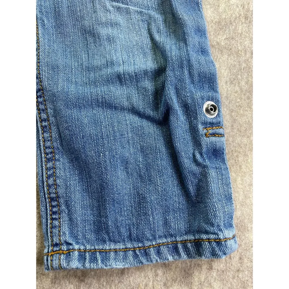 Baby Gap Adjustable Waist Blue Jeans or Capris Size 4T